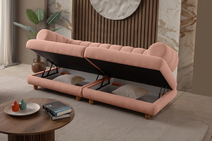 Atelier Del Sofa Gloria - Powder Sofá de 3 Plazas
